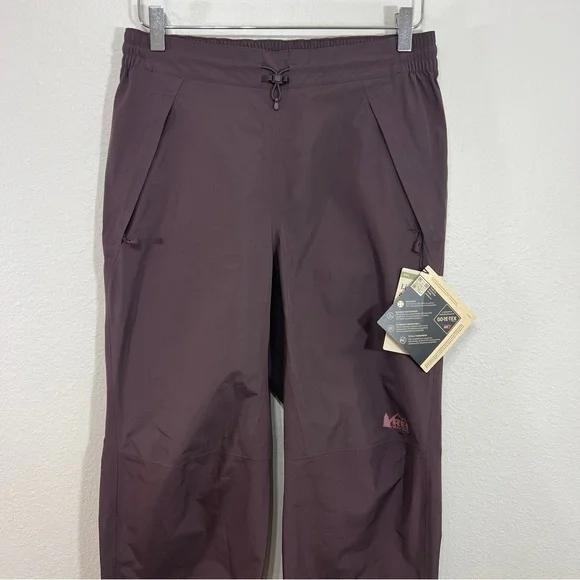 REI Co-op Xerodry GTX Pants Gore-Tex Paclite Waterproof in raisin gorpcore - Picture 2 of 14
